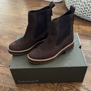 Timberland Dark Brown Chelsea Boots